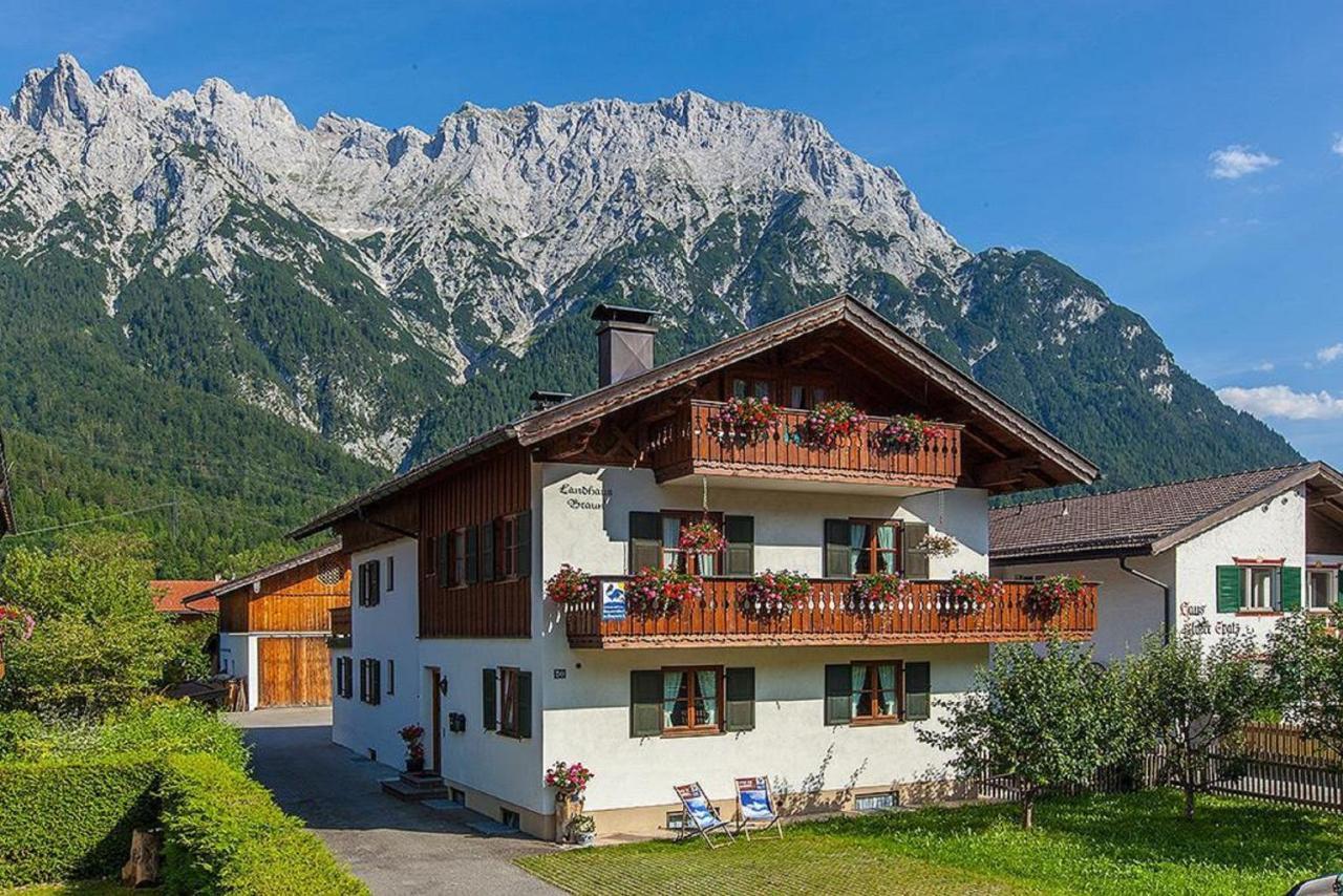 Landhaus Braun Apartment Mittenwald Exterior photo